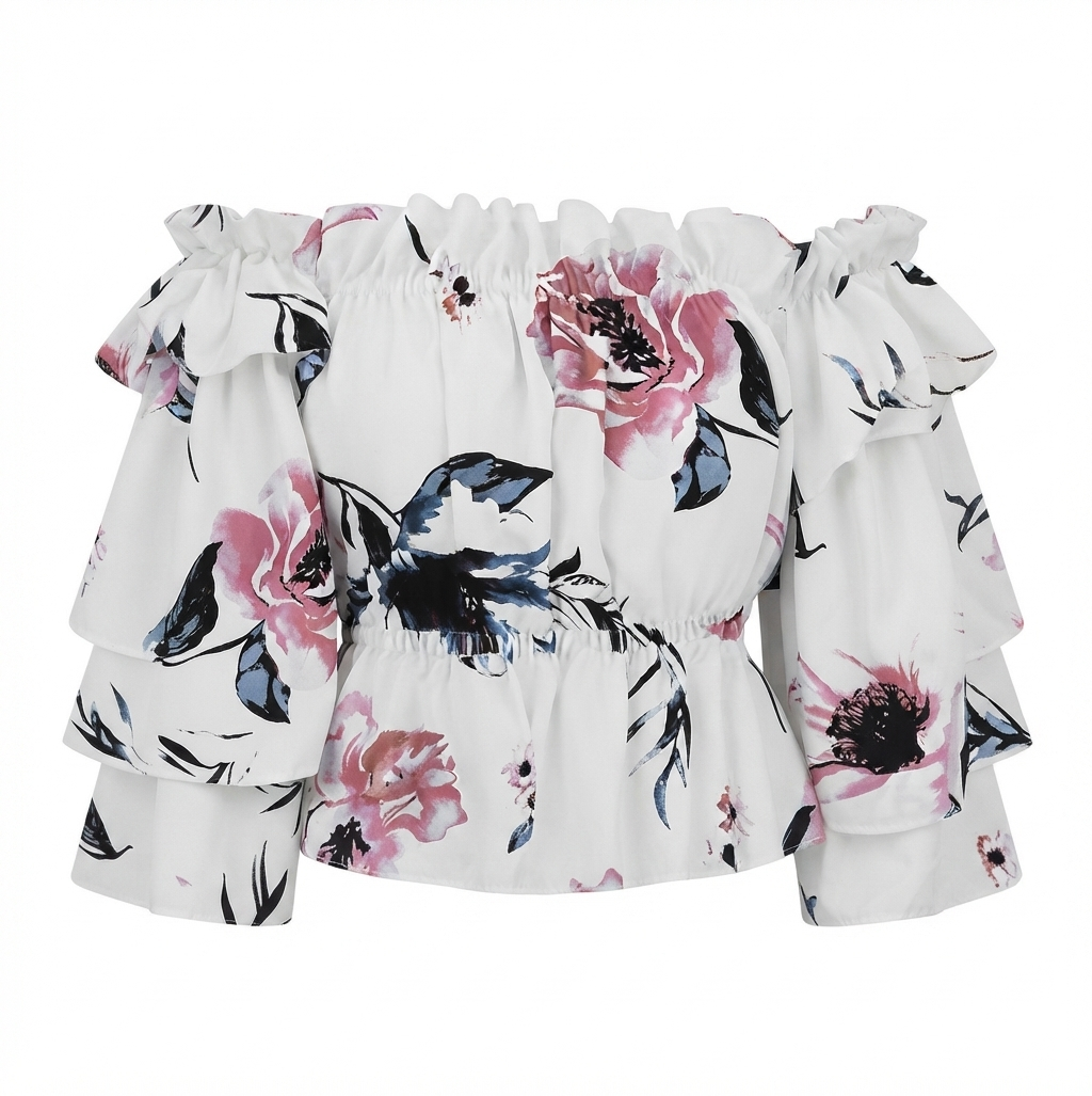 Blusa manga Larga Mujer - Colección Verano 2026
