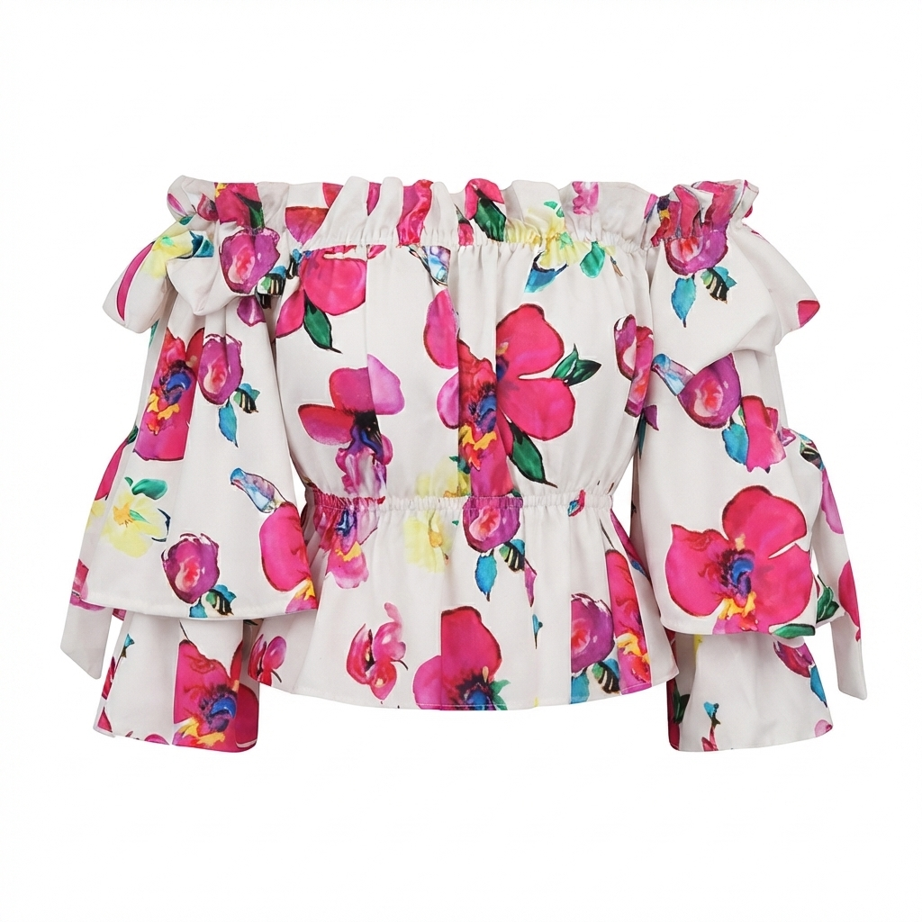 Blusa manga Larga Mujer - Colección Verano 2026