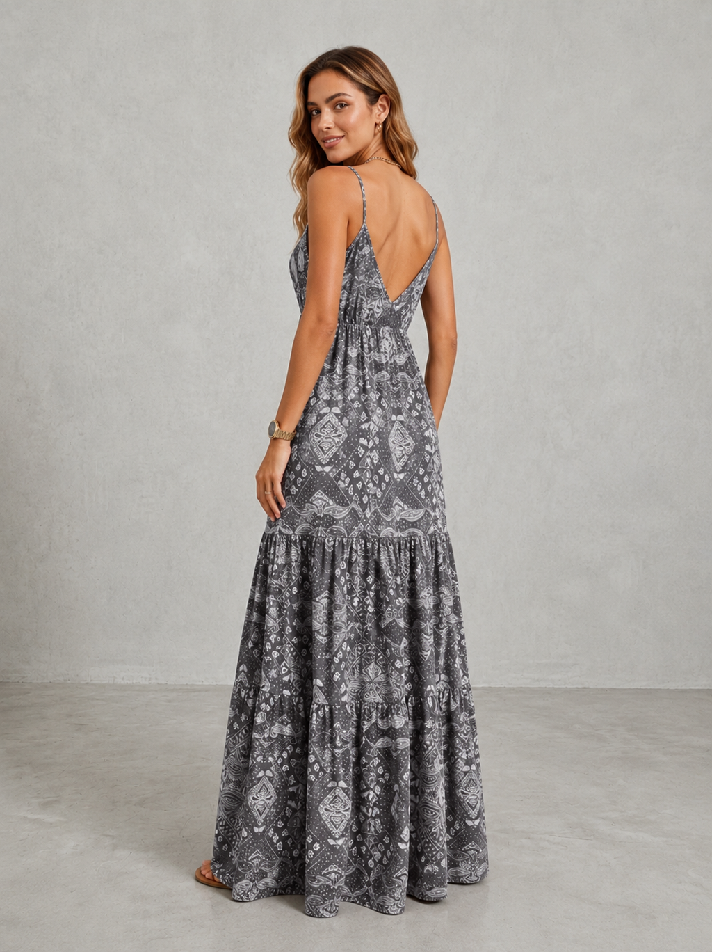 Vestido Maxi Boho Floral - Colección Verano 2026