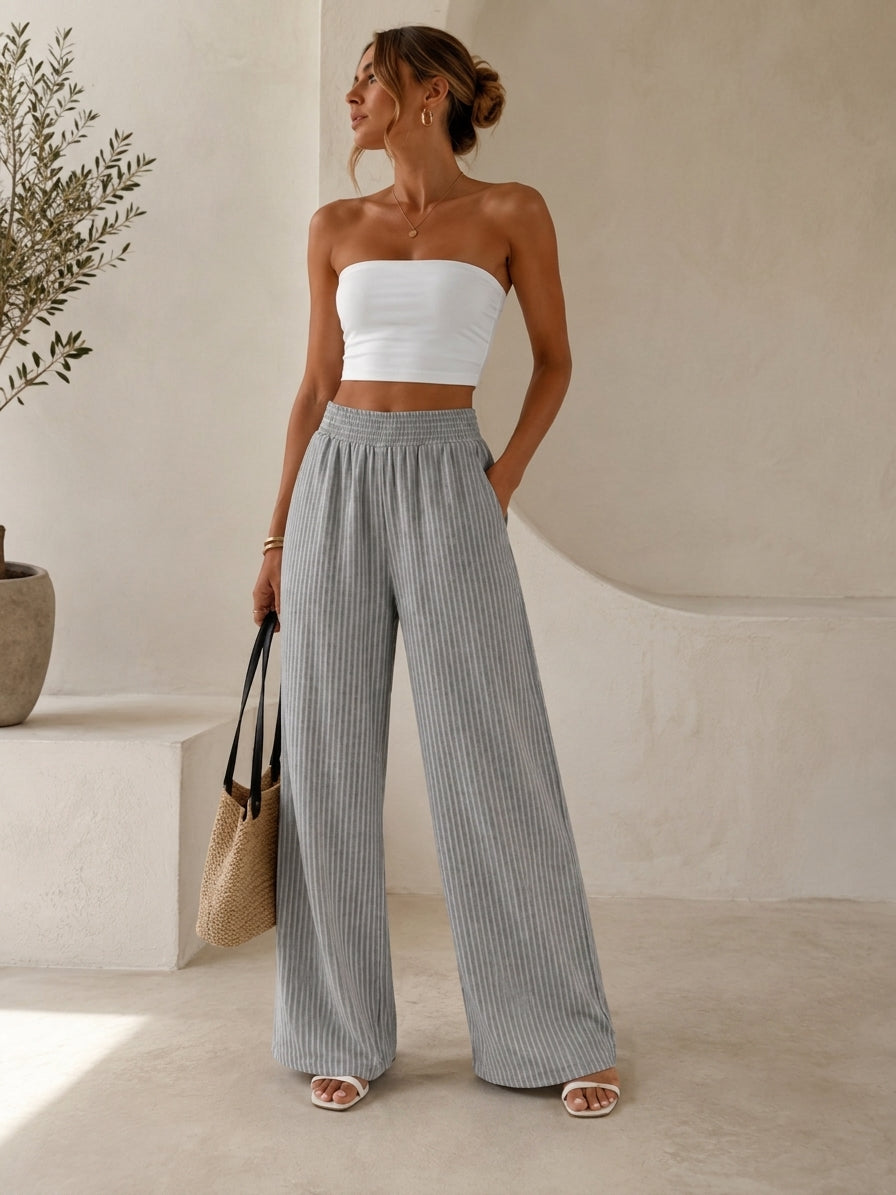 Pantalón Holgado Lino Amalfi
