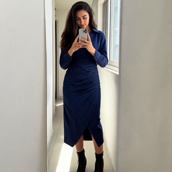 Vestido manga larga - Colección Otoño 2026