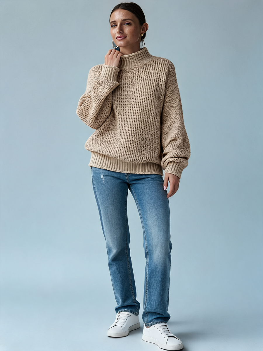 Suéter de cuello alto - Colección Otoño 2026