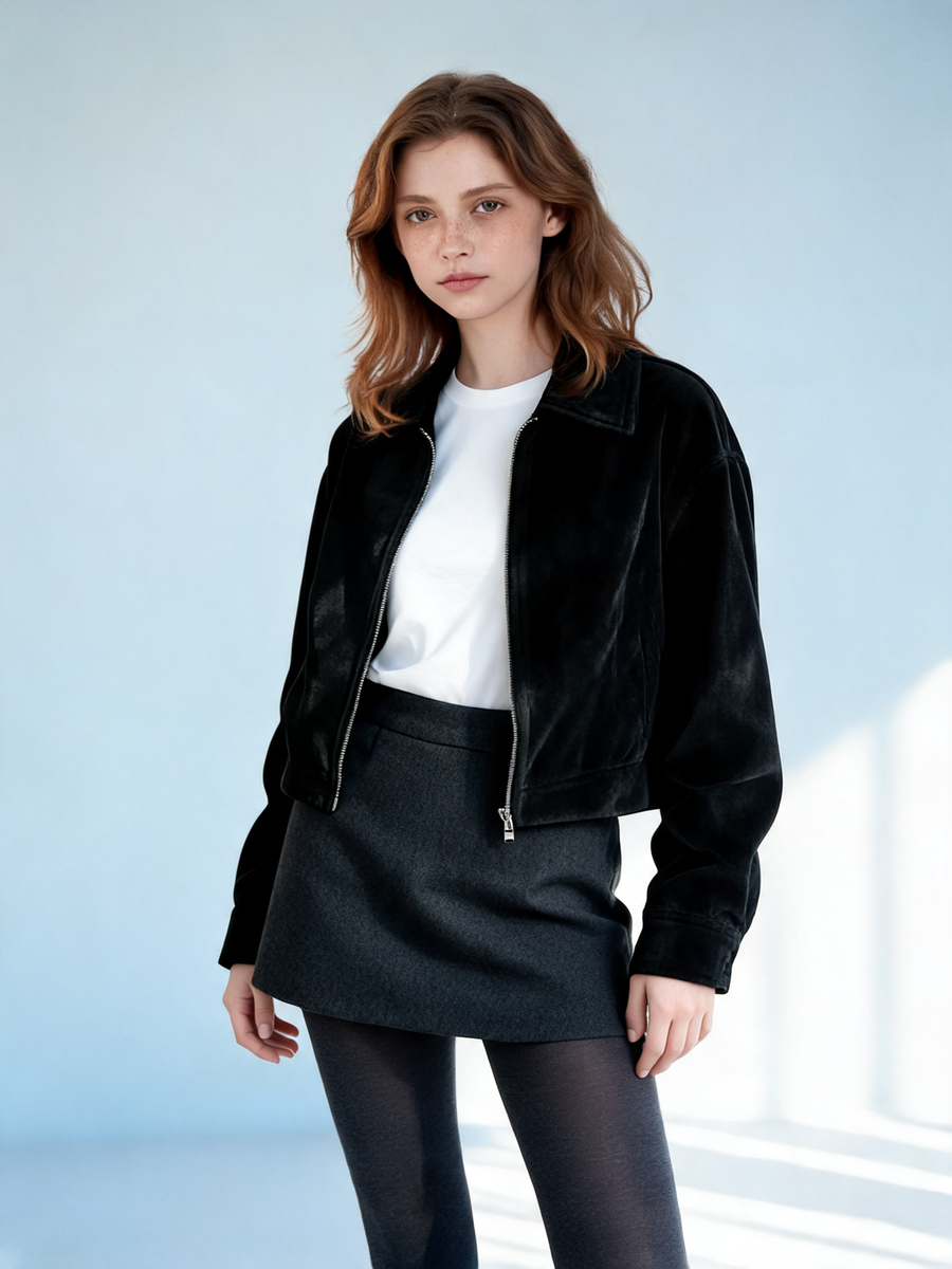 Chaqueta vintage con solapas - Colección Otoño 2026